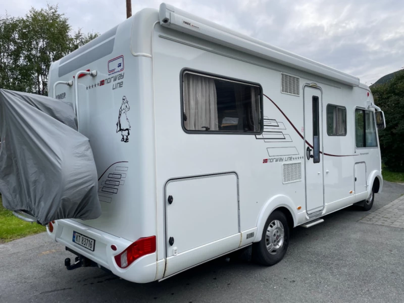 Hymer B 554 Wohnmobil - Lyngseidet, Norwegen