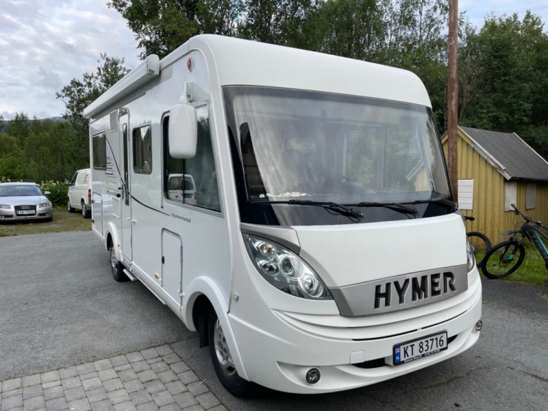 Hymer B 554 Wohnmobil - Lyngseidet, Norwegen