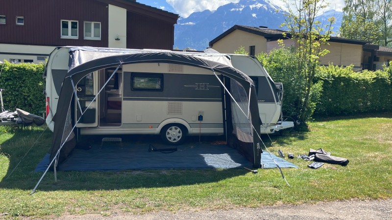 Hobby Excellent 560 KMFe Wohnwagen - Abtwil AG, Schweiz