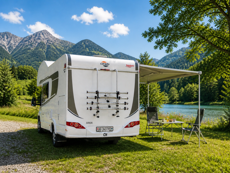 Carado A464 Wohnmobil - Siggenthal Station, Schweiz