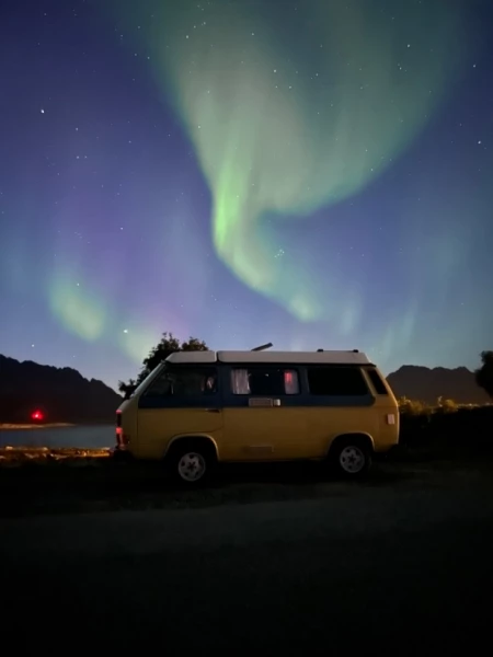 VW Transporter Reimo campervan Campingbus - Tromsø, Norwegen
