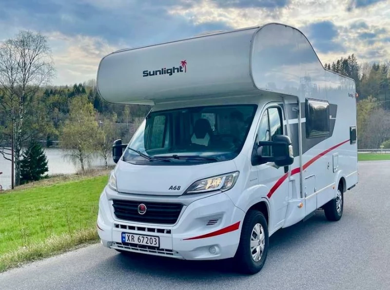 Capron A68 Wohnmobil - Kråkstad, Norwegen