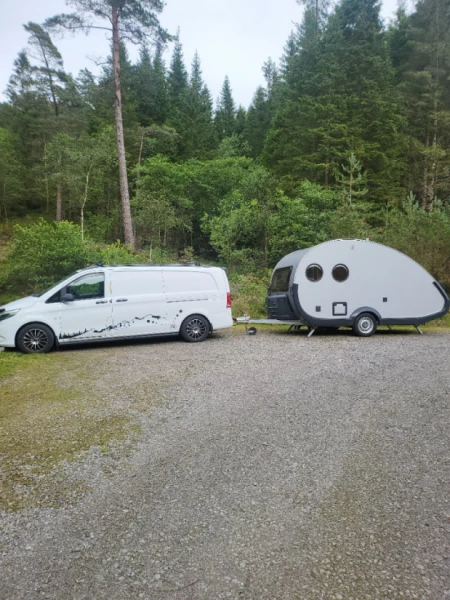 Knaus W21 Wohnwagen - Rubbestadneset, Norwegen