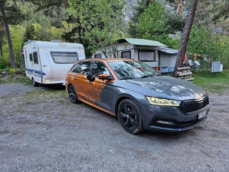 Hobby 440 Wohnwagen - Aefligen, Schweiz