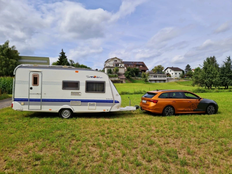 Hobby 440 Wohnwagen - Aefligen, Schweiz