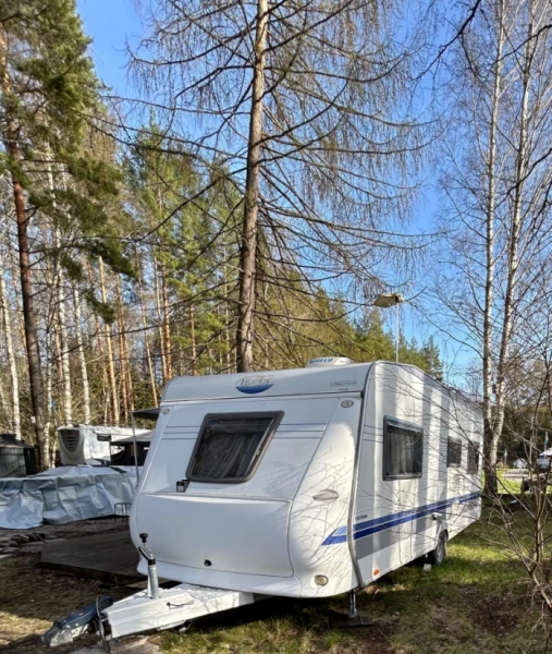 Hobby 540 UL Excelsior Wohnwagen - Skoklosters, Schweden