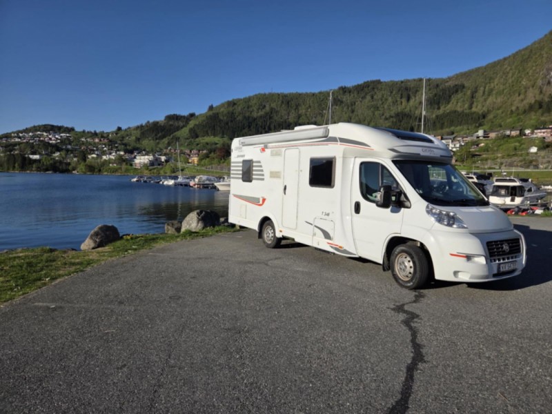 Carado T 348 Wohnmobil - Garnes, Norwegen