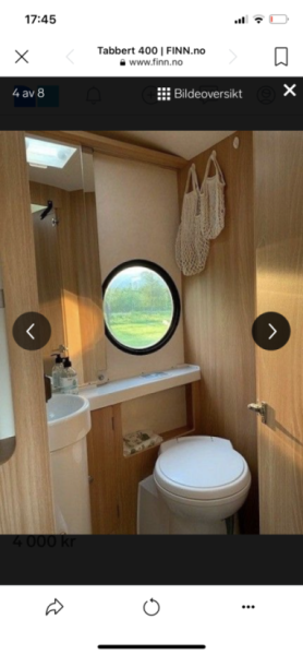 Tabbert W21 Campingvogn - Stokmarknes, Norge