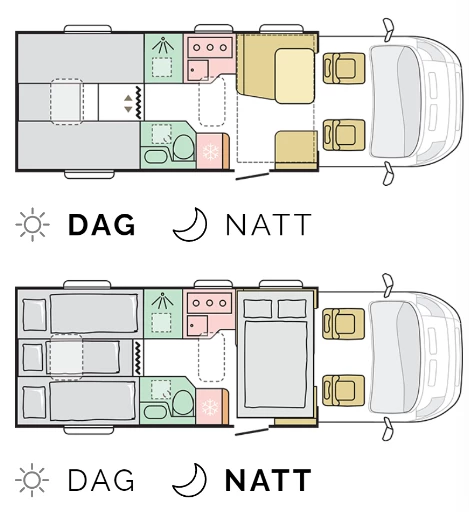 Adria Matrix M 670SL Wohnmobil - Romelanda, Schweden