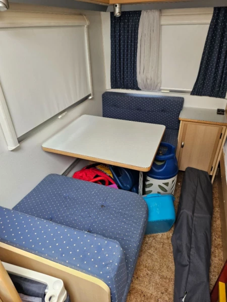 Bürstner Fun Club Wohnwagen - Camping opbevaring, Dänemark