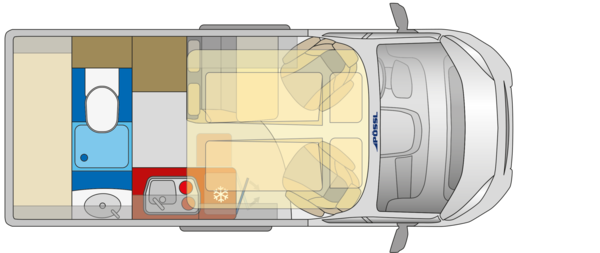 Pössl Vario 545 Campingbus - Winterthur, Schweiz