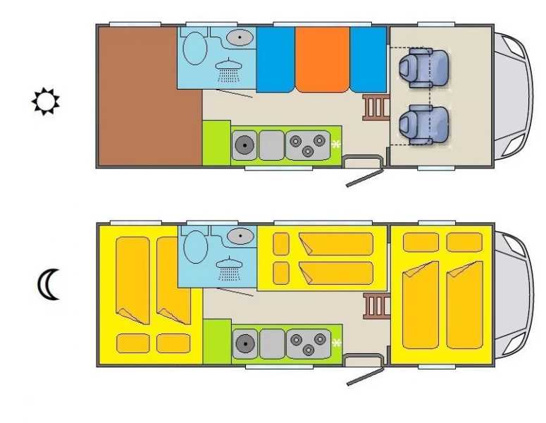 "Aladin" Benimar Fiat Ducato 2.5TD Bobil - Oberbalm, Sveits