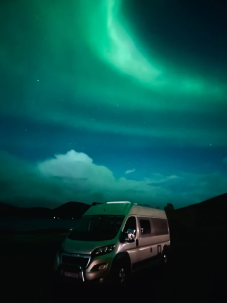 Tourne Peugeot Boxer Wohnmobil - Kvaløya, Norwegen