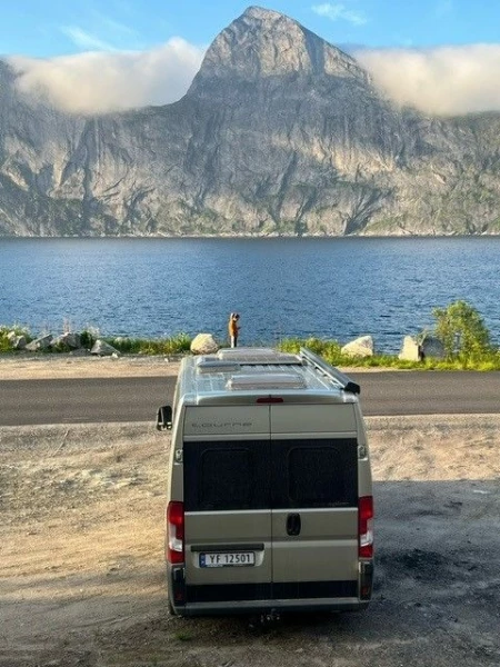 Tourne Peugeot Boxer Wohnmobil - Kvaløya, Norwegen