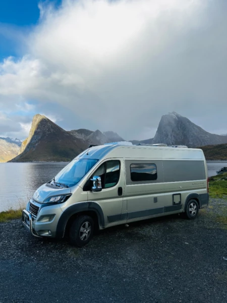 Tourne Peugeot Boxer Wohnmobil - Kvaløya, Norwegen
