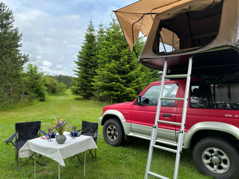 Mitsubishi Pajero Campingbus - Brønden, Dänemark