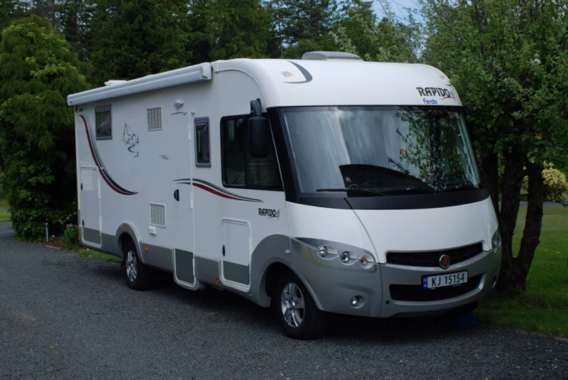 Rapido 881 F Wohnmobil - Tjodalyng, Norwegen