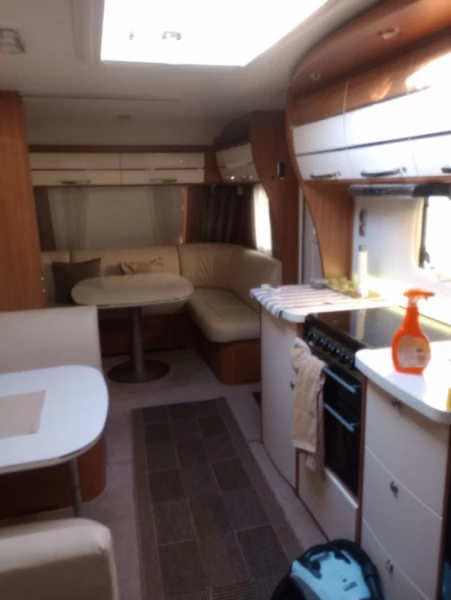 Adria Alpina 743 UD Wohnwagen - Hisings Backa, Schweden