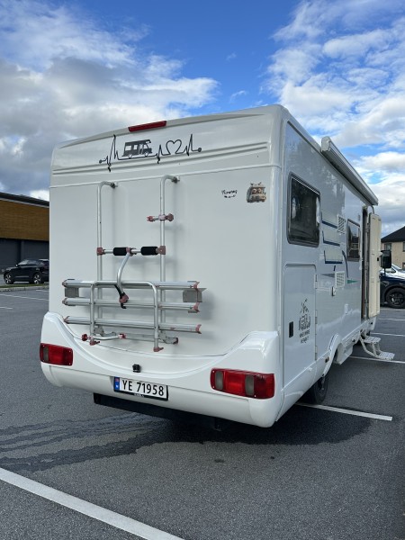 Hymer B644 2.8idtd Wohnmobil - Rossfjordstraumen, Norwegen
