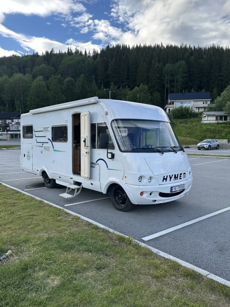 Hymer B644 2.8idtd Wohnmobil - Rossfjordstraumen, Norwegen