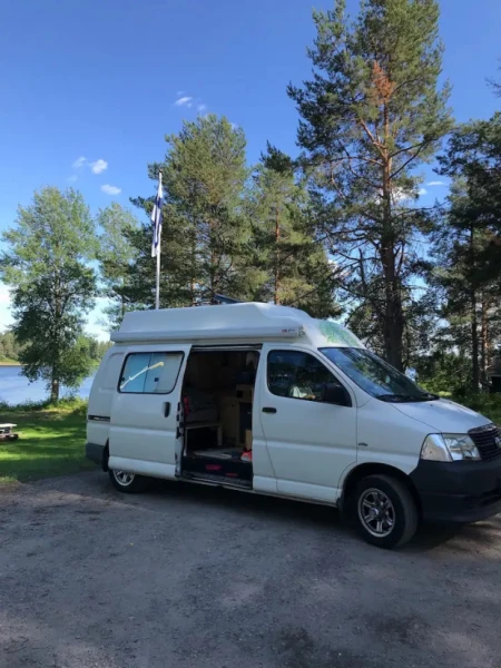 Toyota Hiace 4WD Campingbus - Tromsø, Norwegen