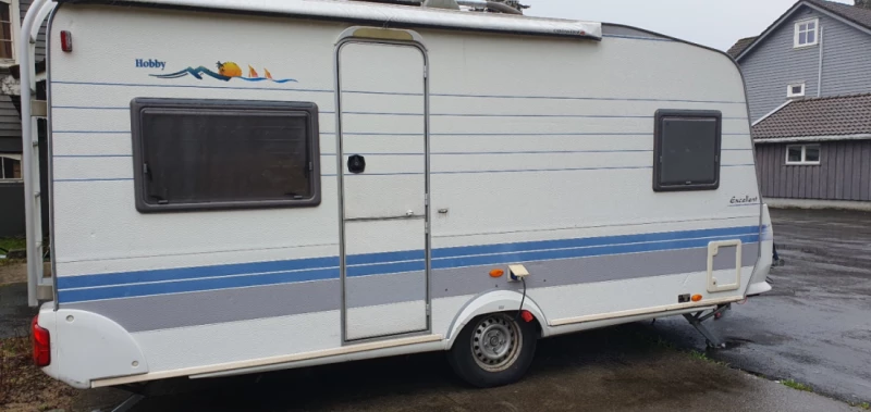 Hobby Excellent Wohnwagen - Øyestranda, Norwegen