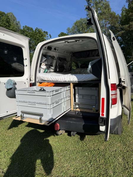 VW Caddy Campingbus - Stockholm, Schweden