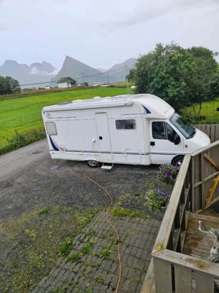 Fiat Rotec 6750/TI Wohnmobil - Fredvang, Norwegen