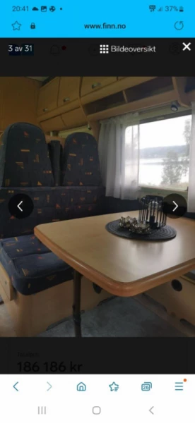 Fiat Rotec 6750/TI Wohnmobil - Fredvang, Norwegen