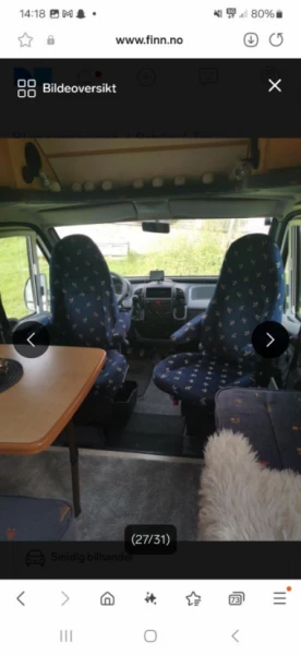 Fiat Rotec 6750/TI Wohnmobil - Fredvang, Norwegen