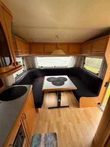 Hobby Exclusive Wohnwagen - Aurland, Norwegen