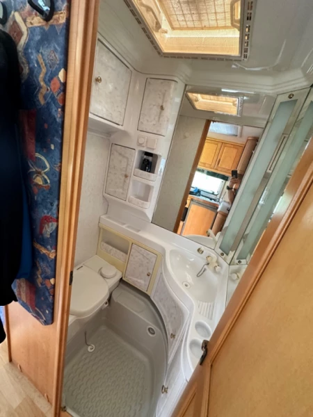 Hobby Exclusive Wohnwagen - Aurland, Norwegen