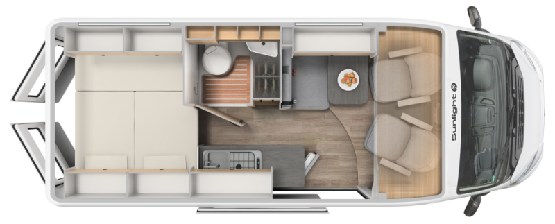Fiat Ducato Sunlight Cliff 600 Adventure Wohnmobil - Greve, Dänemark