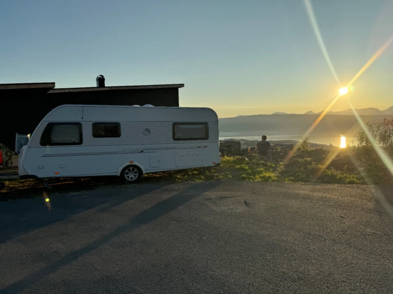 Knaus W08 Wohnwagen - Narvik, Norwegen
