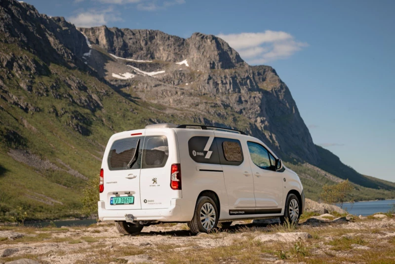 Peugeot Partner Wohnmobil - Kvaløya, Norwegen
