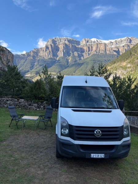 VW 35 Campingbus - Büron, Schweiz