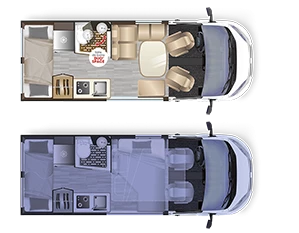 Dreamer Select Family Van (6m 5 Plätze) Campingbus - Lippoldswilen, Schweiz