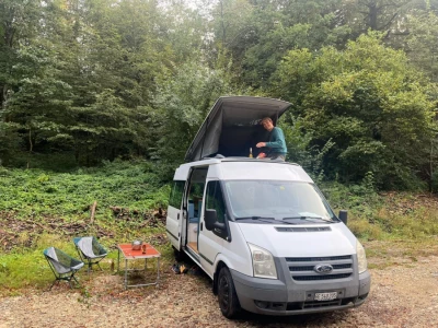 Ford Transit Campervan - Mülenen, Schweiz