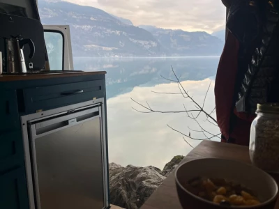 Ford Transit Campervan - Mülenen, Schweiz