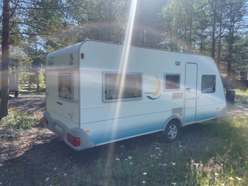 Knaus Eif.-H. 500 Tl-Tk Wohnwagen - Luleå, Schweden