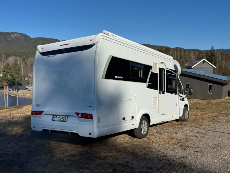 Hobby T75 HF Wohnmobil - Eidsfoss, Norwegen