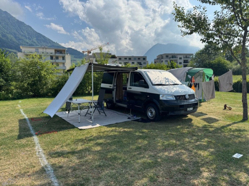 VW T5 Campingbus - Ueberstorf, Schweiz