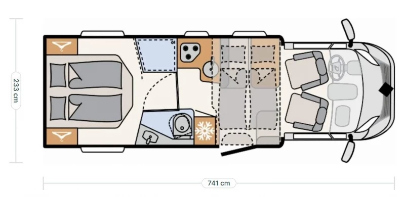 Dethleffs Trend T7057 DBM "Edition Silver" Wohnmobil - Rorschacherberg, Schweiz