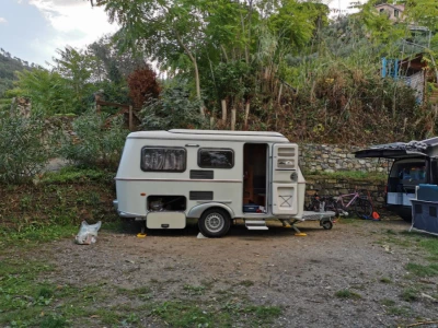 Eriba Hymer Eriba Touring 430 Husvagn - Stein am Rhein, Schweiz