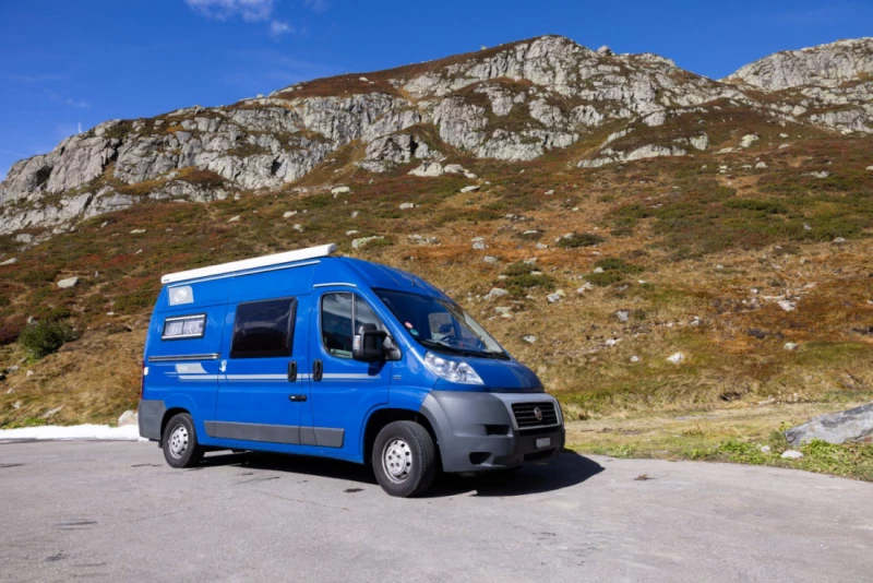 Knaus 540E Campingbus - St. Erhard, Schweiz