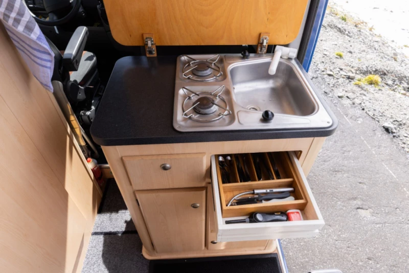 Knaus 540E Campingbus - St. Erhard, Schweiz