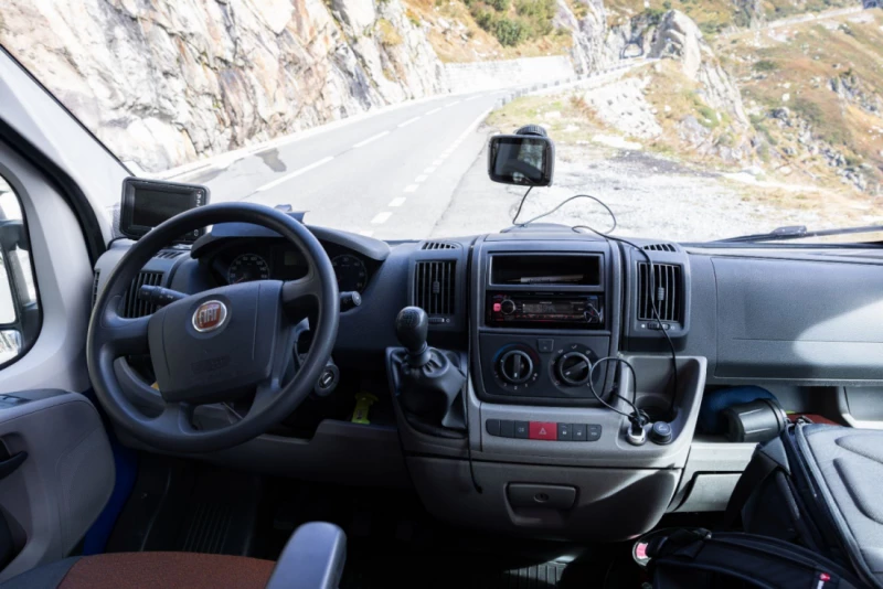 Knaus 540E Campingbus - St. Erhard, Schweiz