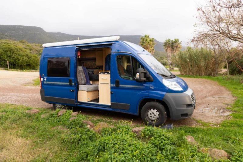 Knaus 540E Campingbus - St. Erhard, Schweiz
