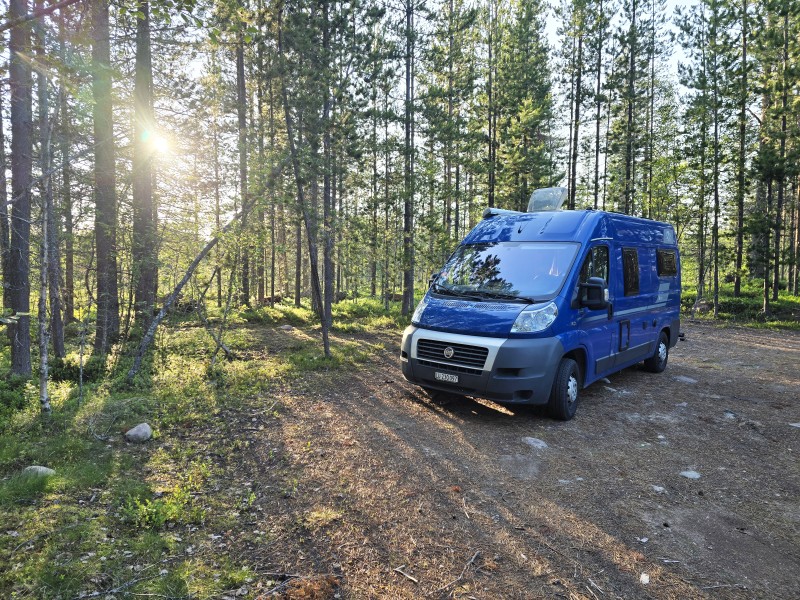 Knaus 540E Campingbus - St. Erhard, Schweiz