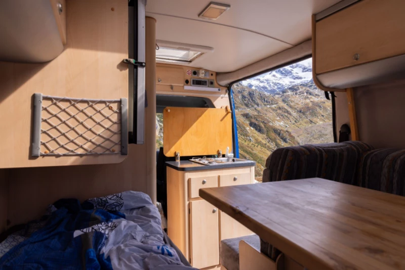 Knaus 540E Campingbus - St. Erhard, Schweiz